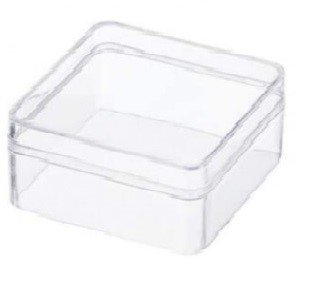 CAJA ACRILICA CUADRADA 6X6X3CM
