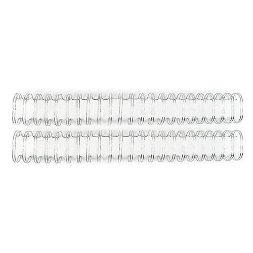 ANILLOS DE METAL PLATEADOS 0.75" (2PZ)
