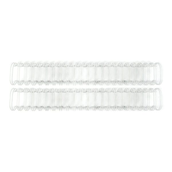 ANILLOS DE METAL BLANCO 0.75" (2PZ)