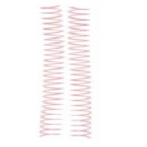ANILLOS EN ESPIRAL ROSADO 0.625" (4PZ)