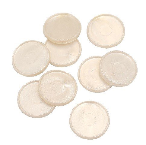 DISCOS DE PLASTICO PERLA PARA ENCUADERNACION (9PZ)