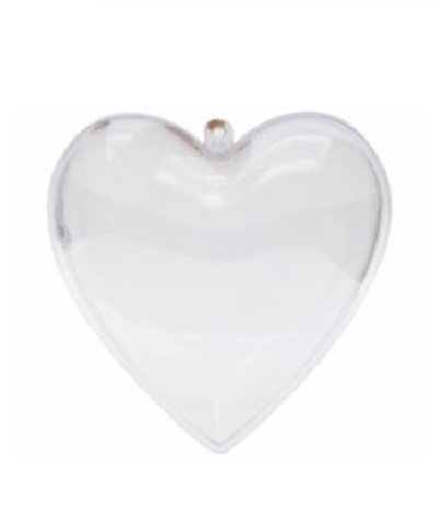 CORAZON DE ACRILICO 6.5CM (5PZ)