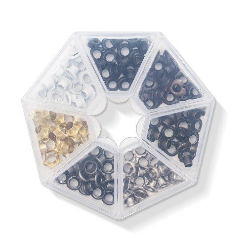CAJA DE OJALES METALICOS (141PZ)