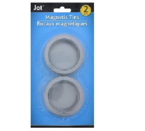 CONTENEDOR DE METAL MAGNETICO (2PZ)