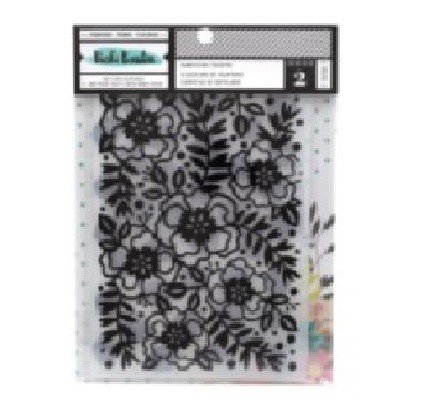 EMBOSSING DE FLORES Y PUNTOS