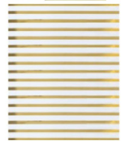 ACETATO CON LINEAS DORADAS 12"X12"