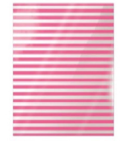 ACETATO CON LINEAS FUCSIA 12"X12"