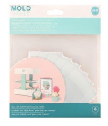 LAMINAS DE PLASTICO PARA MOLD PRESS 17X17CM (6PZ)