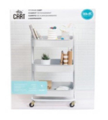 CARRITO DE ALMACENAMIENTO BLANCO WE R