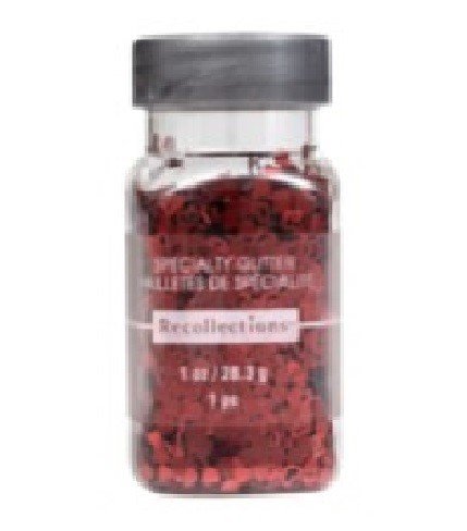 GLITTER RECOLLECTIONS CORAZONES ROJOS (28.3g)
