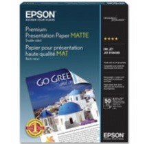 PAPEL FOTOGRAFICO MATTE EPSON 50 HOJAS (180G)