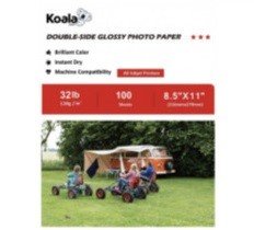 PAPEL FOTOGRAFICO GLOSSY KOALA 100 HOJAS (120G)