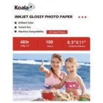 PAPEL FOTOGRAFICO GLOSSY KOALA 100 HOJAS (180G)