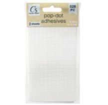 PAQUETE DE PUNTOS CUADRADOS ADHESIVOS 0.63CM (528PZ)
