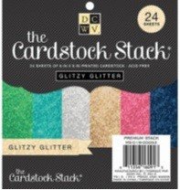 BLOCK GLITZY GLITTER PEQUENO 6"X6" (24 HOJAS)