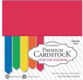 BLOCK RAIBOW 12"X12" (20 HOJAS)