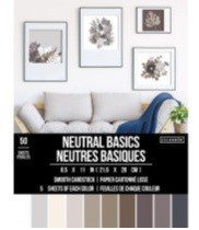 BLOCK PROMENADE NEUTRAL COLORBOK 8.5"X11" (50 HOJAS)