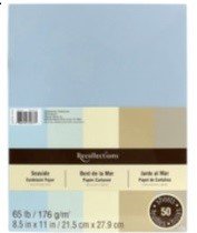 BLOCK RECOLLECTIONS SEASIDE 8.5"X11" (50 HOJAS)