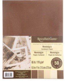 BLOCK RECOLLECTIONS NOSTALGIA 8.5"X11" (50 HOJAS)