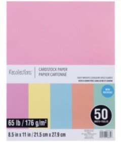 BLOCK RECOLLECTIONS LIGHTS BRIGHTS 8.5"X11" (50 HOJAS)
