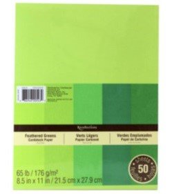 BLOCK RECOLLECTIONS VERDE 8.5"X11" (50 HOJAS)