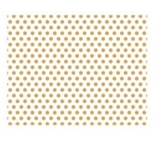CARTULINA ESTAMPADA DE PUNTOS DORADOS 55X70CM
