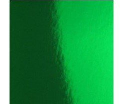 CARTULINA METALIZADA VERDE ESPEJO 50X70CM