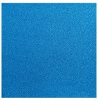 CARTULINA ESCARCHADA AZUL OCEANO 12"X12"