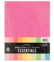BLOCK ESSENTIALS BRIGHT 8.5"X11" COLORBOOK (120 HOJAS)