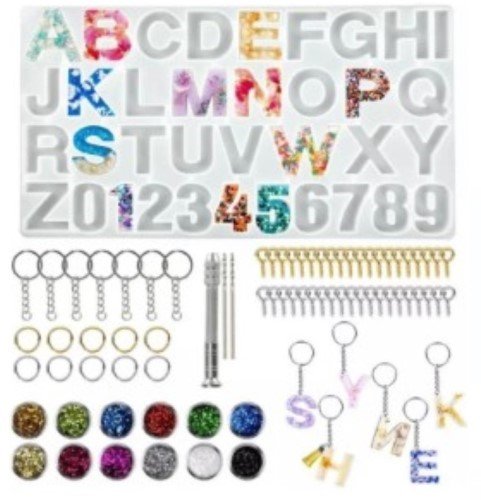 MOLDE PARA RESINA DE LETRAS 73 PZ