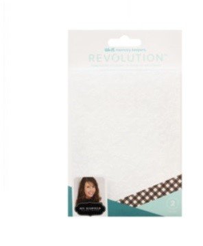 EMBOSSING FRASE Y FLORES