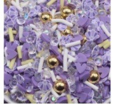 CONFETTI SIRENA MORADO 1OZ