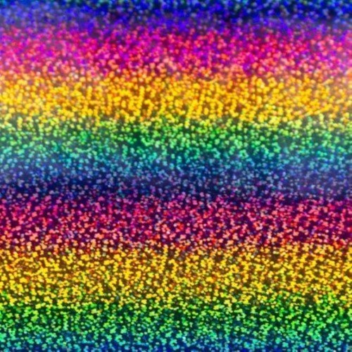 MTS VINIL SISER HTV HOLOGRAPHICS RAINBOW 50 CM