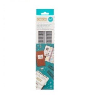 ANILLOS DE METAL NEGRO 0.625" (4PZ)