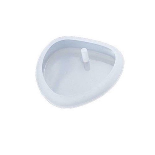 MOLDE PARA RESINA EN FORMA DE LLAVERO CORAZON 3.5 CM
