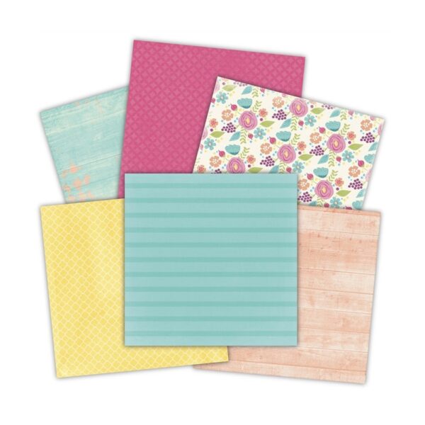CARTULINA ESTAMPADA 12"X12" (MODELO VARIOS)