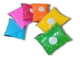 PAQUETE DE PELOTITAS PEQUENO DE ANIME COLOR BLANCO