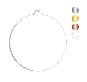 BAMBALINA PLANA DE 8CM PERSONALIZADO