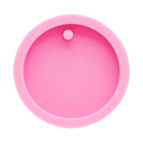 MOLDE PARA RESINA EN FORMA DE LLAVERO 7.3CM