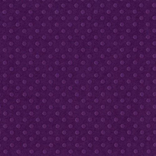 CARTULINA TEXTU PUNTOS PLUM PUDDING 12"X12"