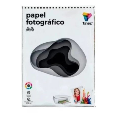 PAPEL FOTOGRAFICO MATE A4 TINEC 100 HOJAS (110G)