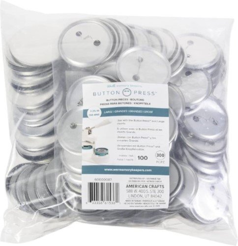 PACK 100 UND CHAPAS BOTTON PRESS 58MM