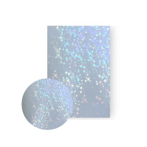 PAQUETE 20 UND LAMINADO AL FRIO DE ESTRELLAS TAMANO A4