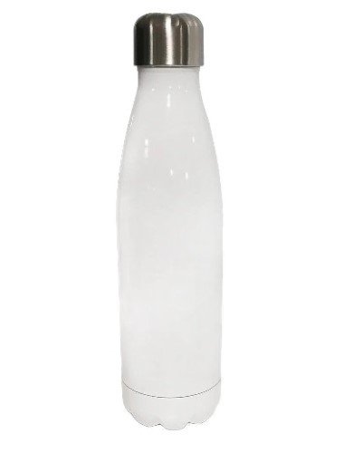 BOTELLA BLANCA DOBLE PARED AL VACIO DE ACERO INOX DE 17OZ