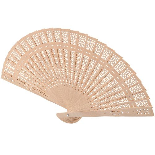 ABANICO PLEGABLE 20CM DE MADERA