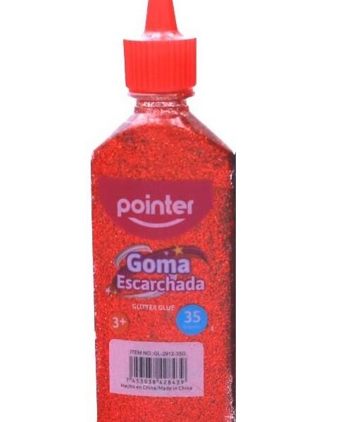 PEGA ESCARCHADA 35G ROJO POINTER