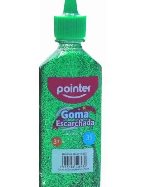 PEGA ESCARCHADA 35G VERDE POINTER