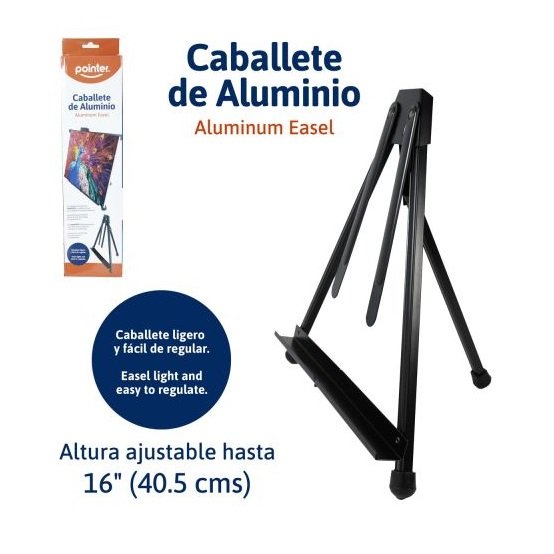 CABALLETE DE ALUMINIO 40.5CM POINTER