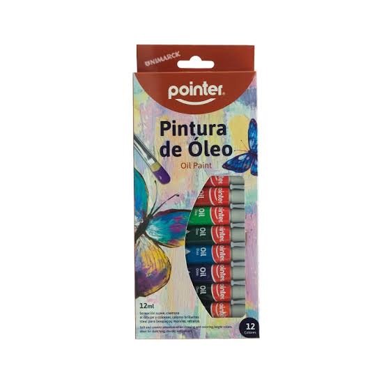PINTURA DE OLEO 12ML POINTER 12 UND